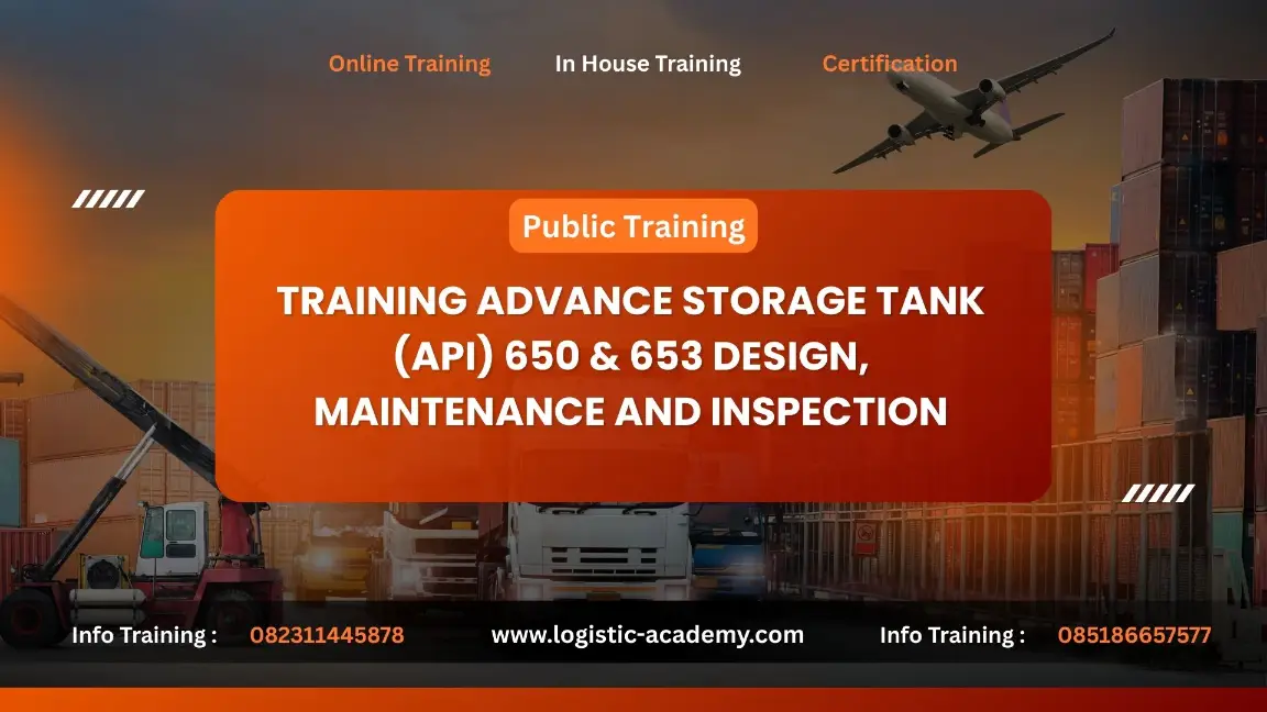 PELATIHAN ADVANCE STORAGE TANK (API) 650 DAN 653 DESIGN, MAINTENANCE, AND INSPECTION JAKARTA