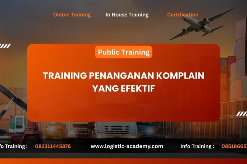 TRAINING PENANGANAN KOMPLAIN YANG EFEKTIF