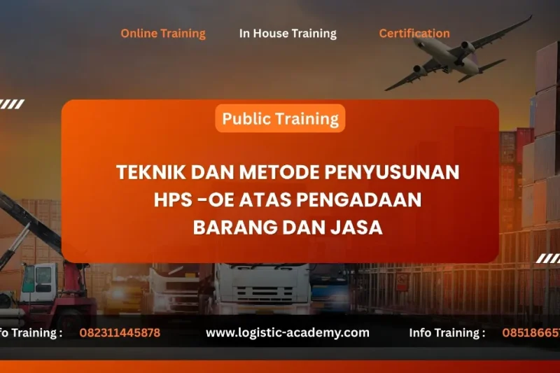 TRAINING PENYUSUNAN HPS PENGADAAN BARANG & JASA